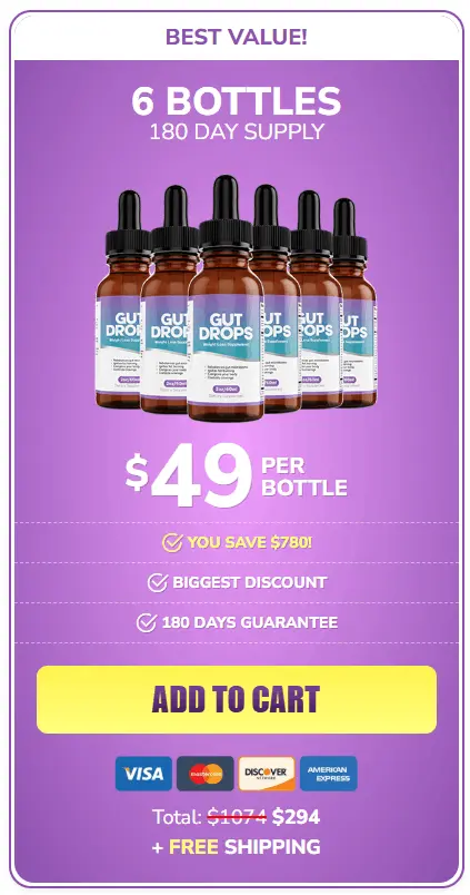 buy Gut Drops 6 bottle